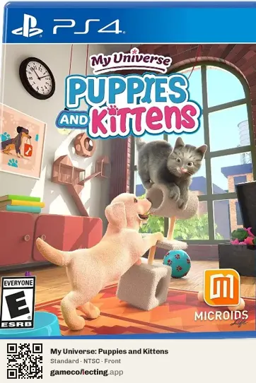 My Universe: Puppies and Kittens PlayStation 4, NTSC box front