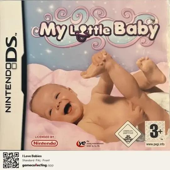 I Love Babies Nintendo DS, PAL box front