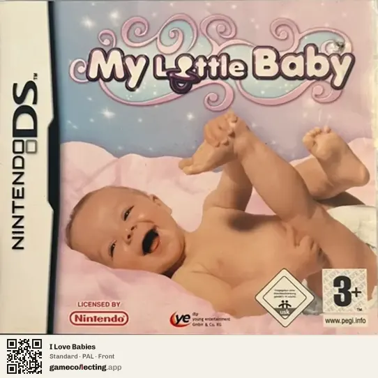 I Love Babies Nintendo DS, PAL box front