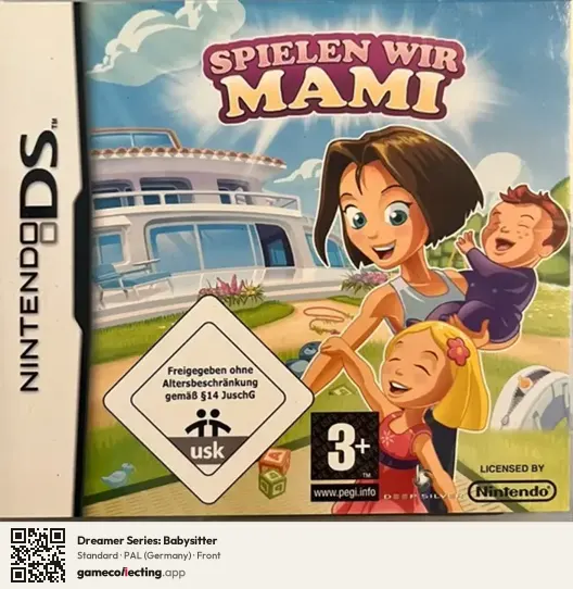 Dreamer Series: Babysitter Nintendo DS, Germany box front