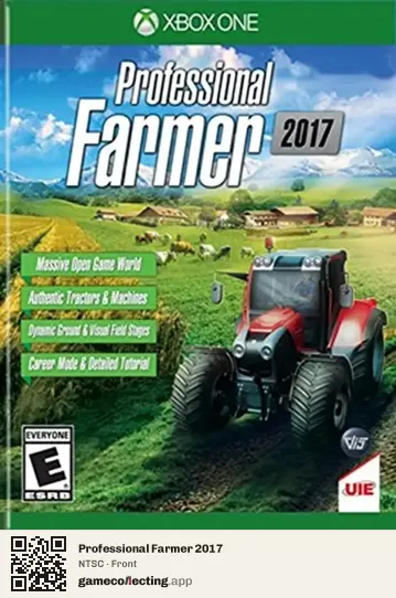 Professional Farmer 2017 Xbox One, NTSC box front