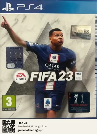 FIFA 23 PlayStation 4, Italy box front
