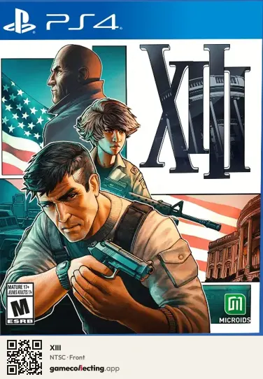 XIII PlayStation 4, NTSC box front