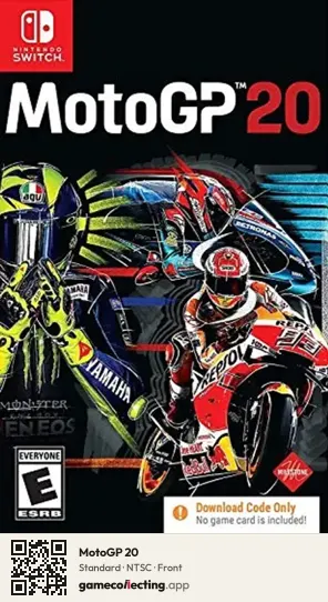 MotoGP 20 Nintendo Switch, NTSC box front