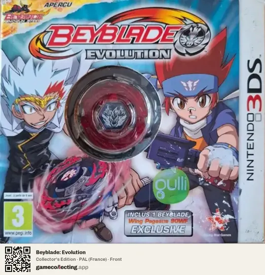 Beyblade: Evolution Nintendo 3DS, France box front