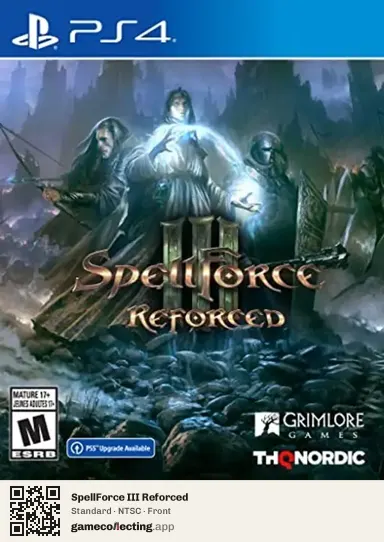SpellForce III Reforced PlayStation 4, NTSC box front