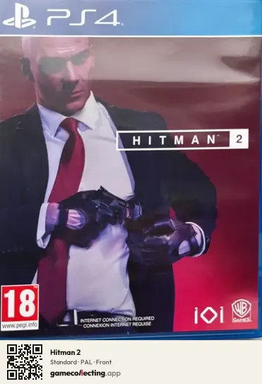 Hitman 2 PlayStation 4, PAL box front