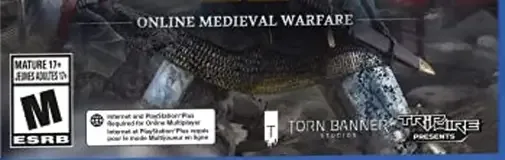 Chivalry 2, the ESRB box on its front