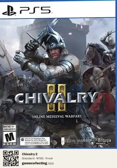 Chivalry 2 PlayStation 5, NTSC box front