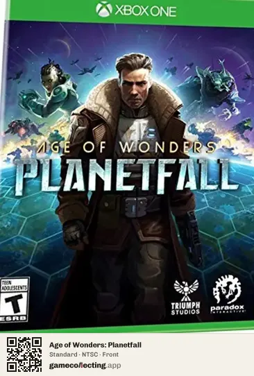 Age of Wonders: Planetfall Xbox One, NTSC box front