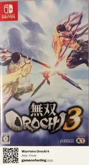 Warriors Orochi 4 Nintendo Switch, Asia box front