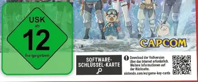 Monster Hunter Stories 3: Twisted Reflection, the USK square on its front