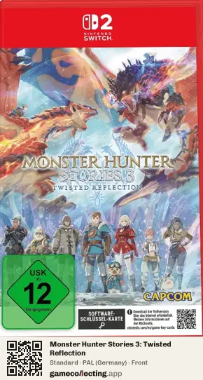 Monster Hunter Stories 3: Twisted Reflection Nintendo Switch 2, Germany box front