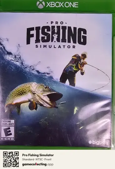 Pro Fishing Simulator Xbox One, NTSC box front