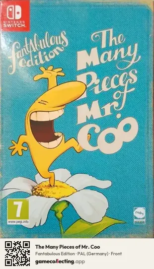 The Many Pieces of Mr. Coo Nintendo Switch, Germany box front