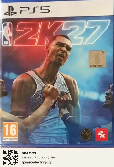 NBA 2K27 PlayStation 5, Spain box front