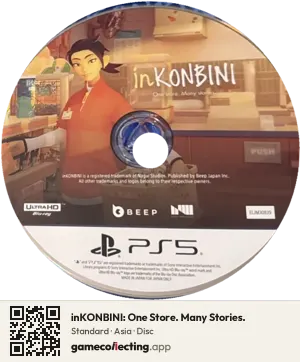 inKONBINI: One Store. Many Stories. PlayStation 5, Asia disc