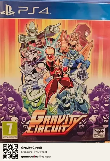Gravity Circuit PlayStation 4, PAL box front