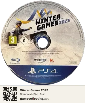 Winter Games 2023 PlayStation 4, PAL disc