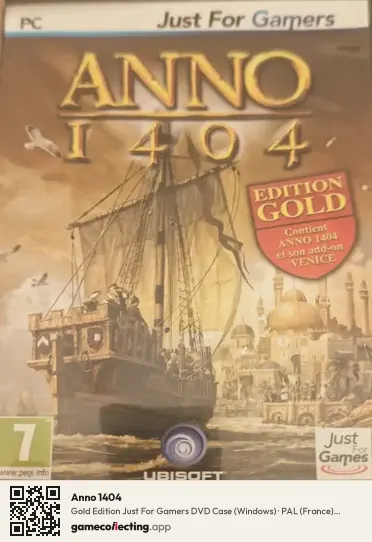 Anno 1404 Computer, France box front
