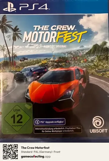 The Crew Motorfest PlayStation 4, Germany box front