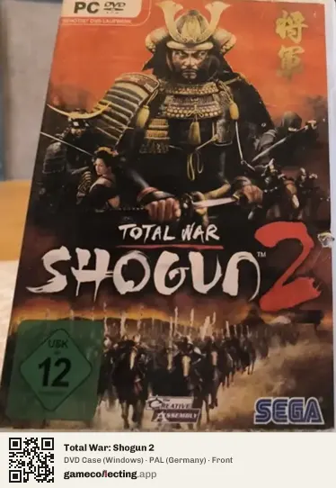Total War: Shogun 2 Computer, Germany box front