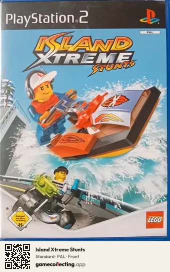 Island Xtreme Stunts PlayStation 2, PAL box front