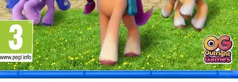 My Little Pony: A Maretime Bay Adventure, the PEGI square on its front
