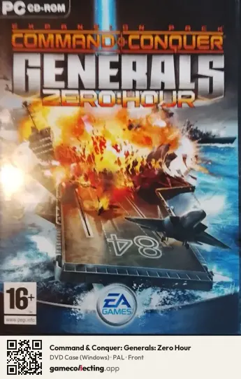 Command & Conquer: Generals: Zero Hour Computer, PAL box front