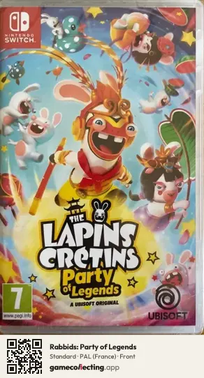 Rabbids: Party of Legends Nintendo Switch, France box front