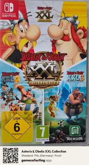 Asterix & Obelix XXL Collection Nintendo Switch, Germany box front