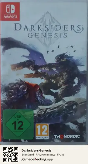 Darksiders Genesis Nintendo Switch, Germany box front