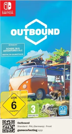 Outbound Nintendo Switch, Germany box front