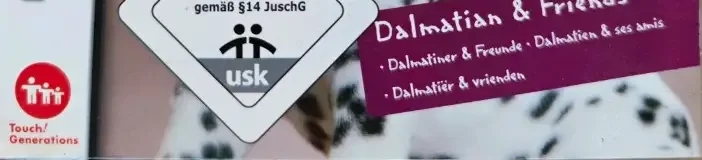 Nintendogs: Dalmatian & Friends, the USK square on its front