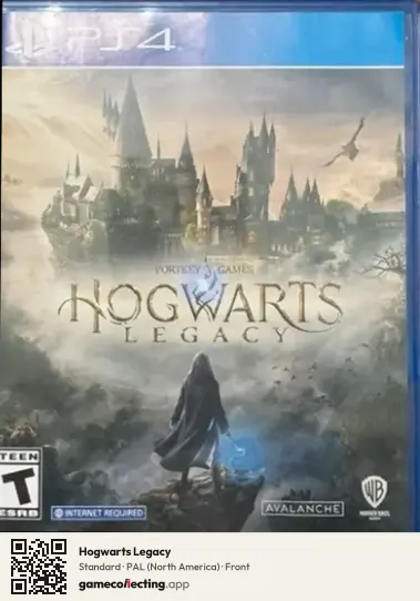 Hogwarts Legacy PlayStation 4, North America box front