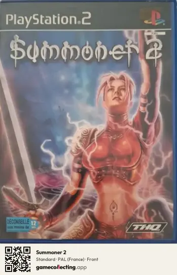 Summoner 2 PlayStation 2, France box front