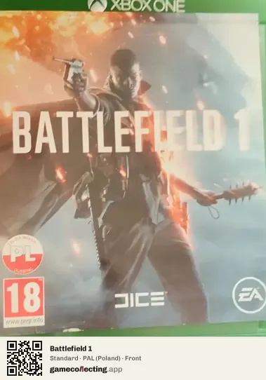 Battlefield 1 Xbox One, Poland box front