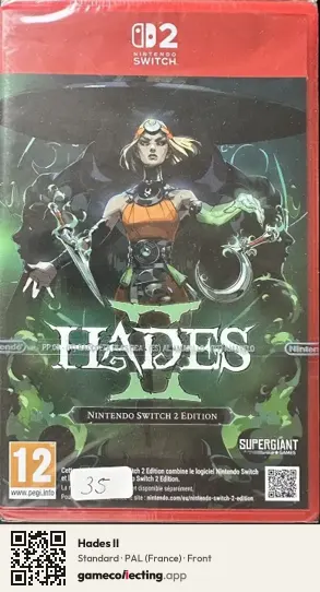 Hades II Nintendo Switch 2, France box front
