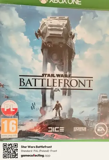 Star Wars Battlefront Xbox One, Poland box front