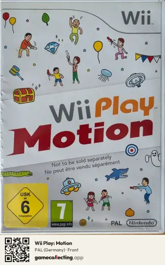 Wii Play: Motion Nintendo Wii, Germany box front