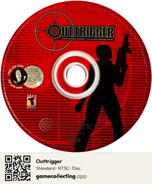 Outtrigger Sega Dreamcast, NTSC disc