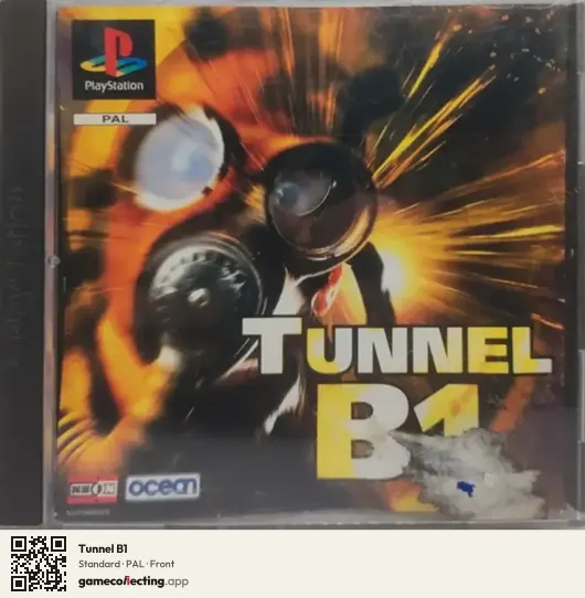 Tunnel B1 PlayStation, PAL box front