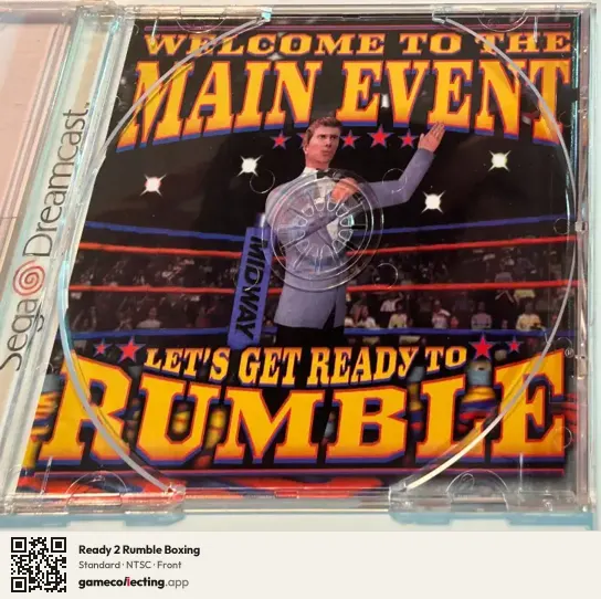 Ready 2 Rumble Boxing Sega Dreamcast, NTSC box front