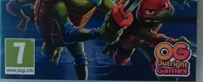 Teenage Mutant Ninja Turtles: Mutants Unleashed, the PEGI square on its front