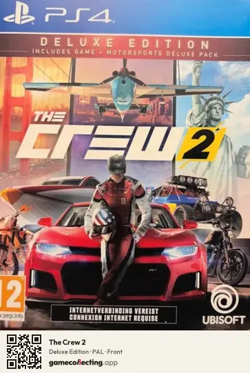 The Crew 2 PlayStation 4, PAL box front