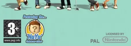 Kidz Sports: Crazy Mini Golf, the PEGI square on its front