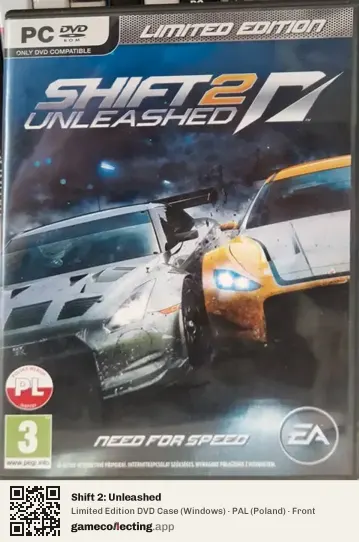 Shift 2: Unleashed Computer, Poland box front