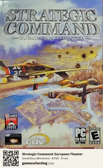 Strategic Command: European Theater Computer, NTSC box front