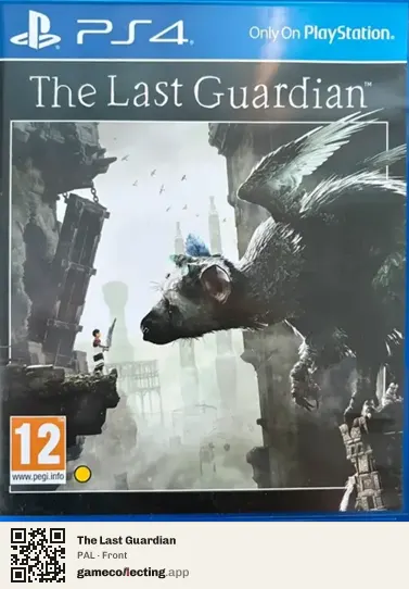 The Last Guardian PlayStation 4, PAL box front