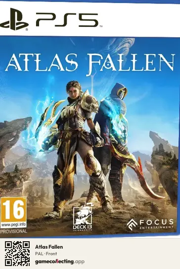 Atlas Fallen PlayStation 5, PAL box front